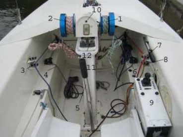 habitacle du bateau